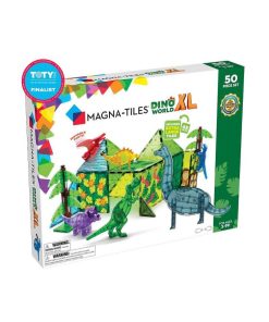 Juguetes Y Juegos Educativos Érase una vez | Construcciones 3D Magna Tiles Dinosaurios Xl