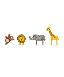 Juguetes Y Juegos Educativos Érase una vez | Construcciones 3D Magna Tiles Animales Del Safari