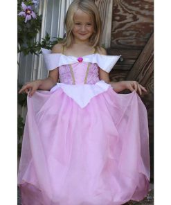 Disfraces Infantiles Érase una vez | Vestido Princesa Bella Durmiente De Luxe 7-8 A Os