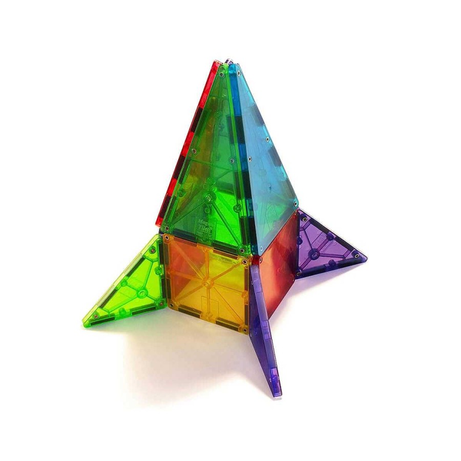 Juguetes Y Juegos Educativos Érase una vez | Construcciones 3D Magna Tiles 32 Piezas