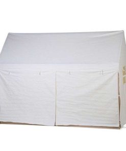 Mobiliario Y Decoraci N Érase una vez | Funda Blanca Para Cama Casita 90 X 200