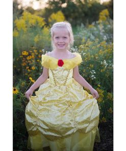 Disfraces Infantiles Érase una vez | Vestido Princesa Bella De Luxe 5-6 A Os