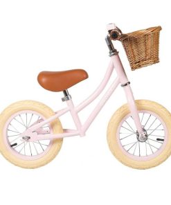 Juguetes Sobre Ruedas Y Bicicletas Érase una vez | Bicicleta De Equilibrio Con Cesta Rosa