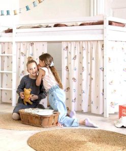 Mobiliario Y Decoraci N Érase una vez | Cama Infantil Altura Media-Alta Con Escalera