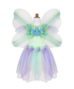 Disfraces Infantiles Érase una vez | Vestido De Hada Mariposa Verde 5-6 A Os