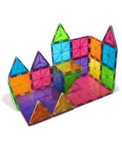 Juguetes Y Juegos Educativos Érase una vez | Construcciones 3D Magna Tiles 32 Piezas