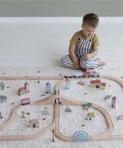 Juegos Y Juguetes Cl Sicos Érase una vez | Ciudad Sistema De Trenes En Madera