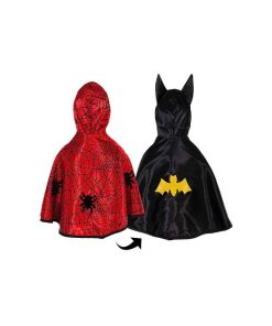 Disfraces Infantiles Érase una vez | Capa Reversible Spiderman-Batman Con M Scara 5-6 A Os