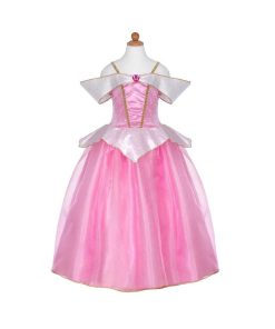 Disfraces Infantiles Érase una vez | Vestido Princesa Bella Durmiente De Luxe 3-4 A Os