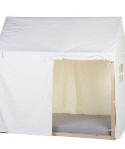 Mobiliario Y Decoraci N Érase una vez | Funda Blanca Para Cama Casita 70 X 140