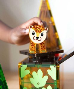 Juguetes Y Juegos Educativos Érase una vez | Construcciones 3D Magna Tiles Animales De La Jungla