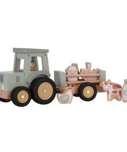 Juegos Y Juguetes Cl Sicos Érase una vez | Tractor Con Remolque Granja