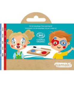 Disfraces Infantiles Érase una vez | Kit De Maquillaje Infantil De 3 Colores Payaso Arlequ N