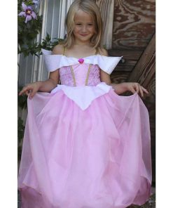 Disfraces Infantiles Érase una vez | Vestido Princesa Bella Durmiente De Luxe 3-4 A Os