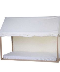 Mobiliario Y Decoraci N Érase una vez | Funda Blanca Para Cama Casita 90 X 200