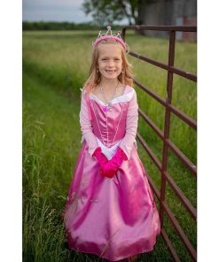 Disfraces Infantiles Érase una vez | Vestido Princesa Bella Durmiente Boutique 7-8 A Os