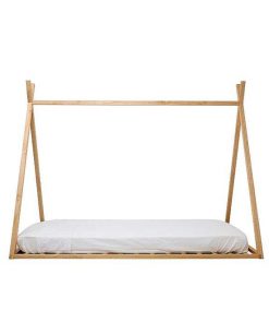 Mobiliario Y Decoraci N Érase una vez | Cama Tipi Con Somier 70 140 Natural