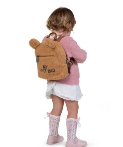 Para El Colegio Érase una vez | Mochila My First Bag En Teddy Beige