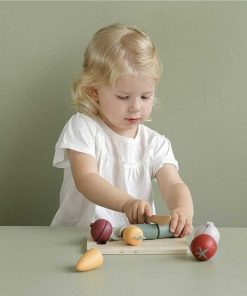 Cocinas Y Complementos Érase una vez | Verduras En Madera Para Cortar