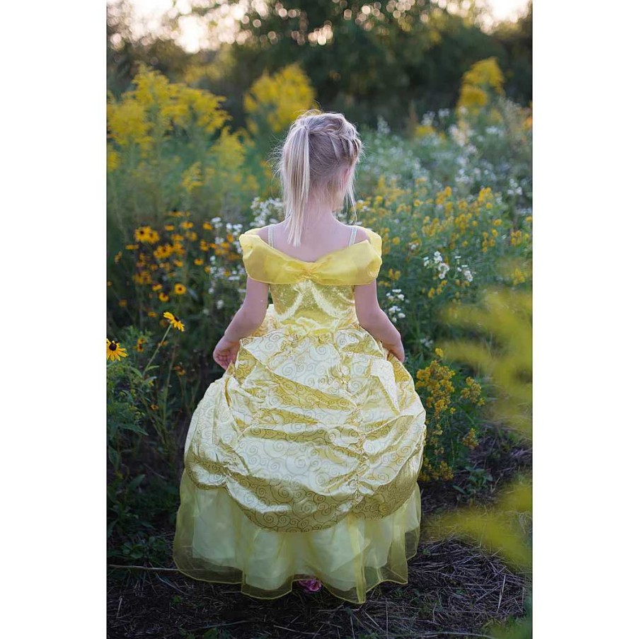 Disfraces Infantiles Érase una vez | Vestido Princesa Bella De Luxe 5-6 A Os