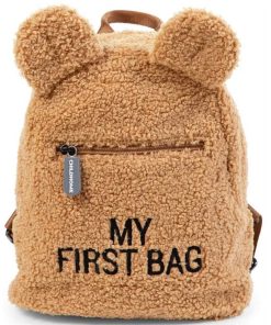 Para El Colegio Érase una vez | Mochila My First Bag En Teddy Beige